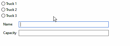 Editing the selected object