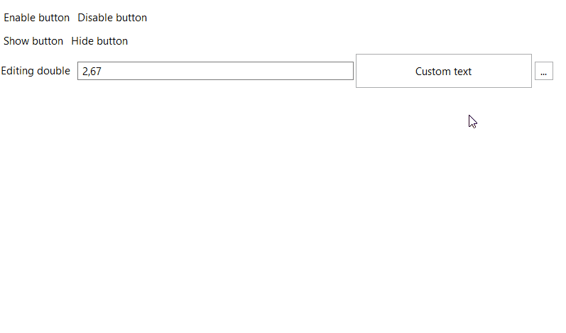 Custom simple button