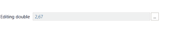 Disable text control