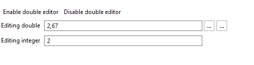 Enable editor