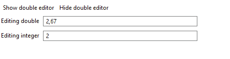 Visible editor