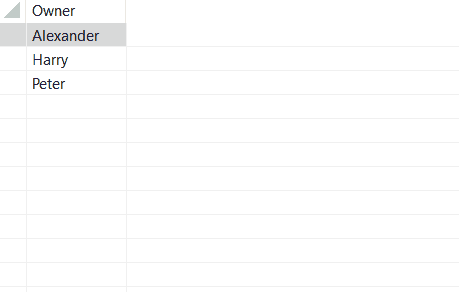 Context menu item